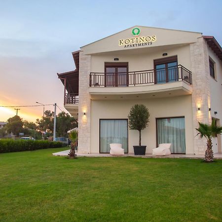 Kotinos Apartments Afytos Bagian luar foto
