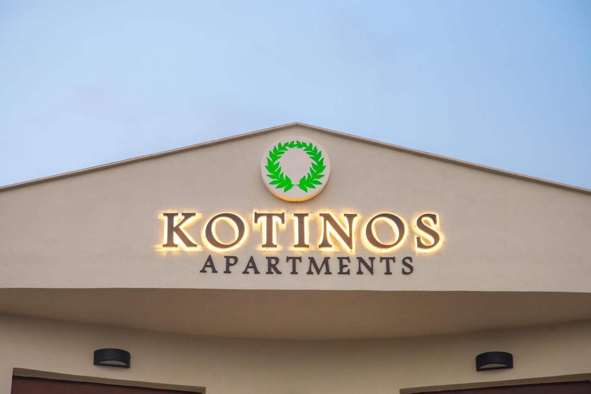 Kotinos Apartments Afytos Bagian luar foto