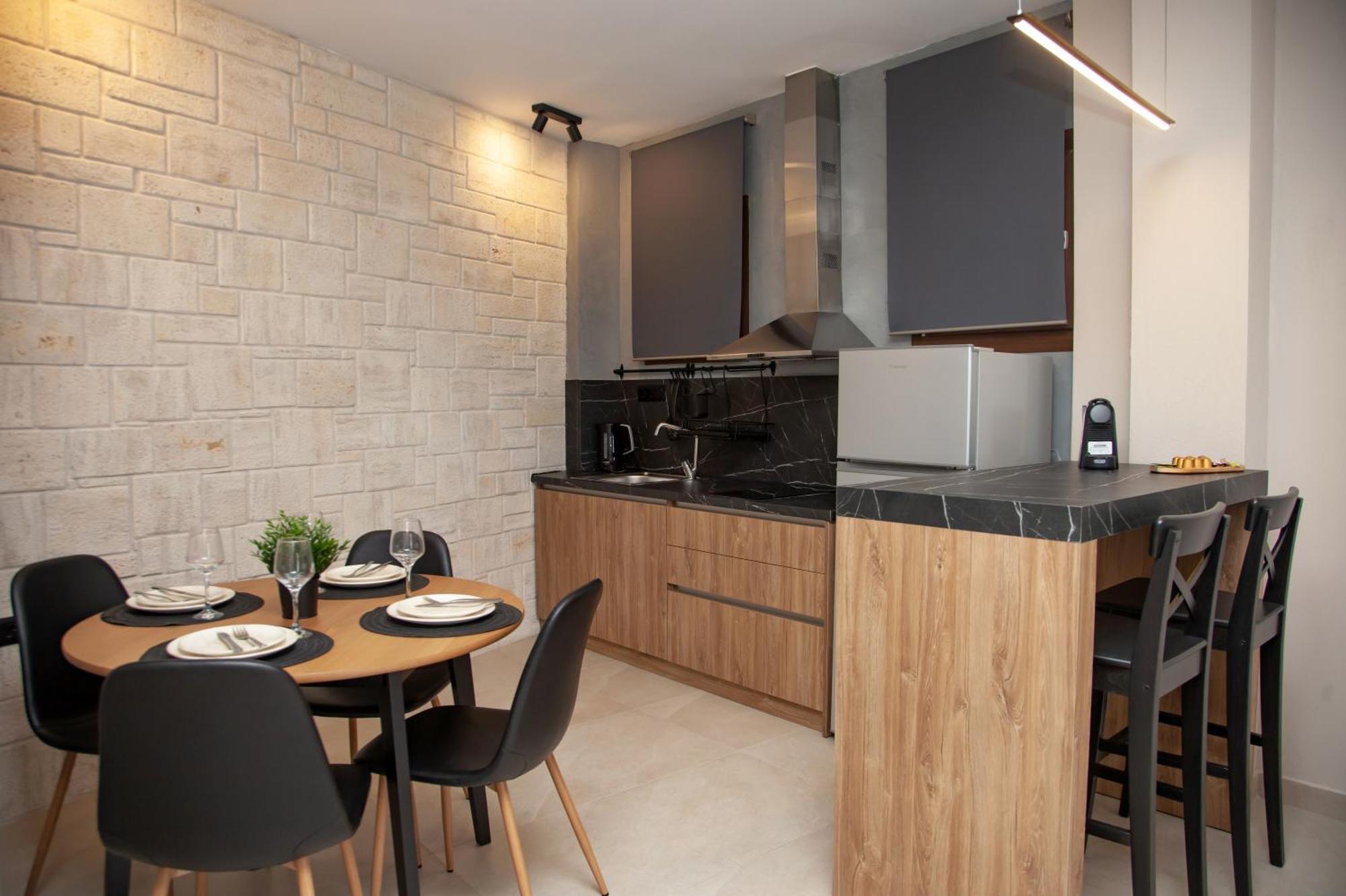 Kotinos Apartments Afytos Bagian luar foto